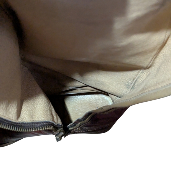 Frye Melissa Harness Inside Zip Burnt Red Boots Size 6.5 Equestrian Old Money - Picture 10 of 12